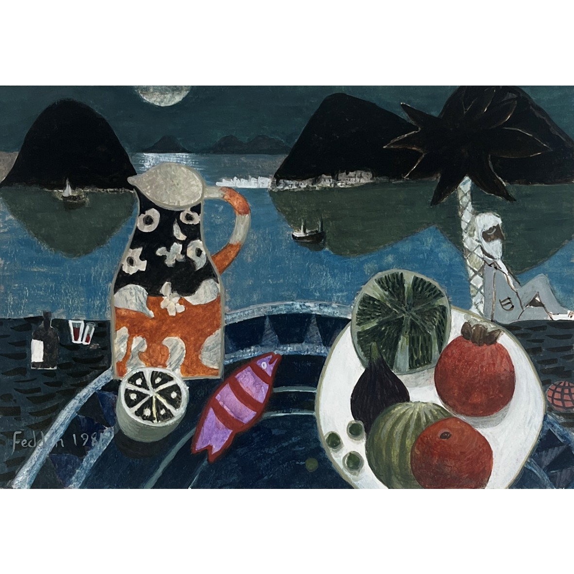 Still Life in Seascape with Julian