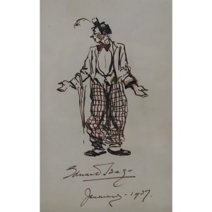 Edward Seago RBA RWS (1910 - 1974) ‘Clown Sketch’