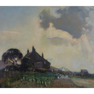 Edward Seago RBA RWS (1910 - 1974) ‘The Farmhouse Garden’