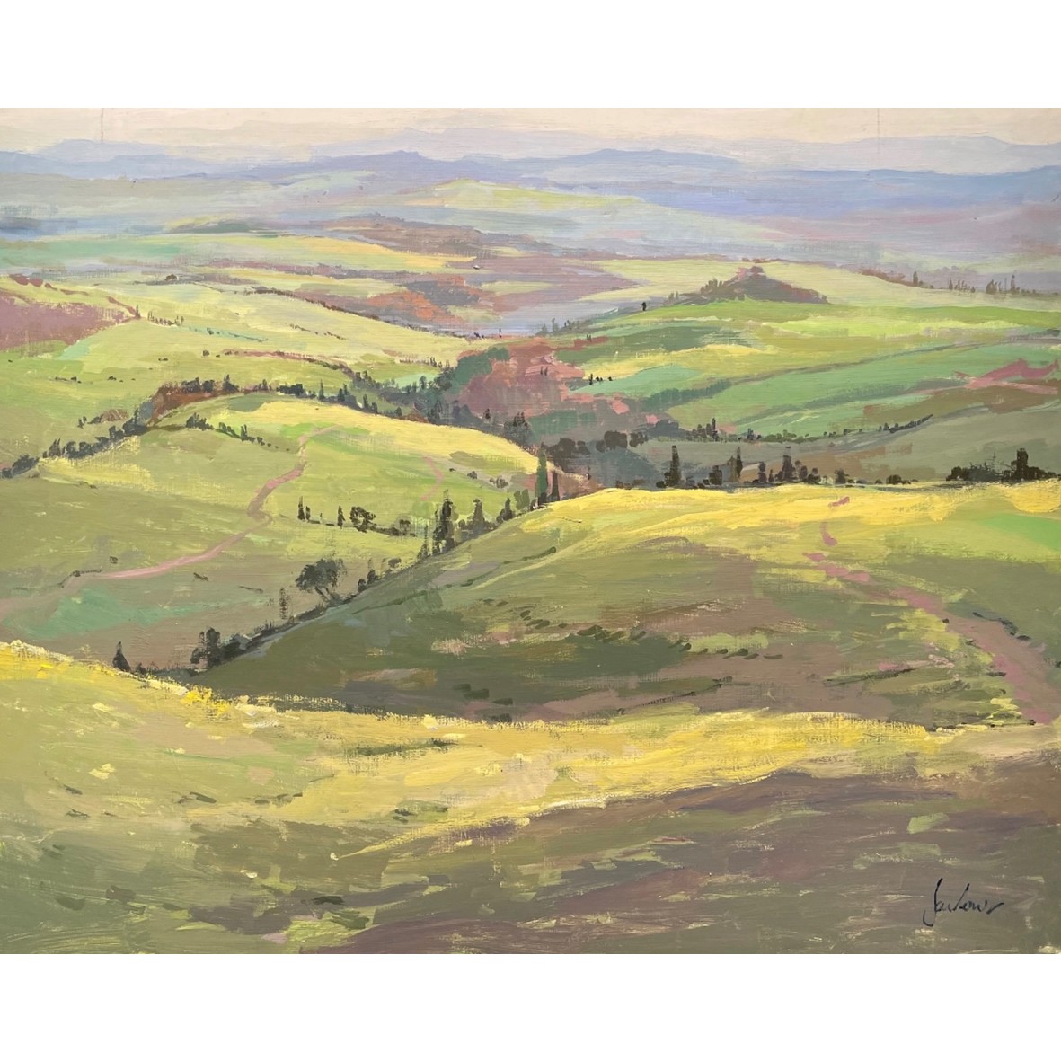 Landscape Near Volterra, Tuscany