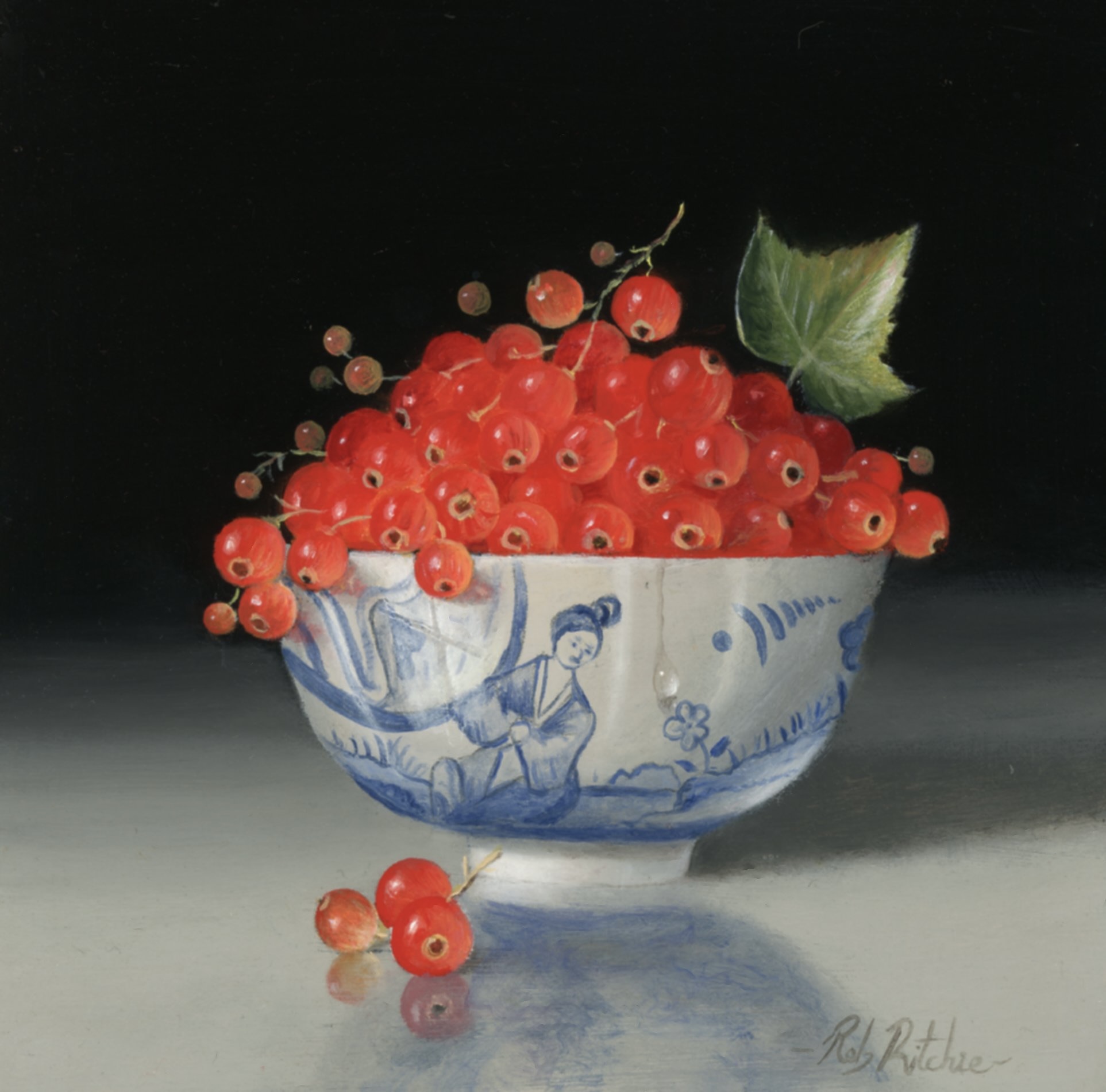 Redcurrants in a Bowl