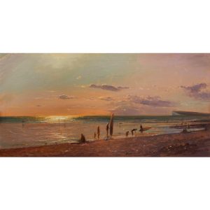 Surfers At The Beach