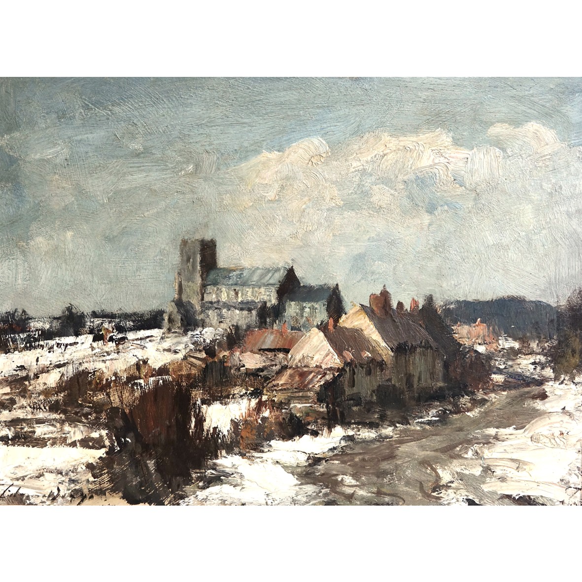 Ludham Church, Winter