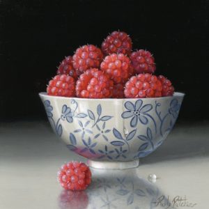 Raspberries in a Bowl
