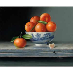 Tangerines in a Bowl