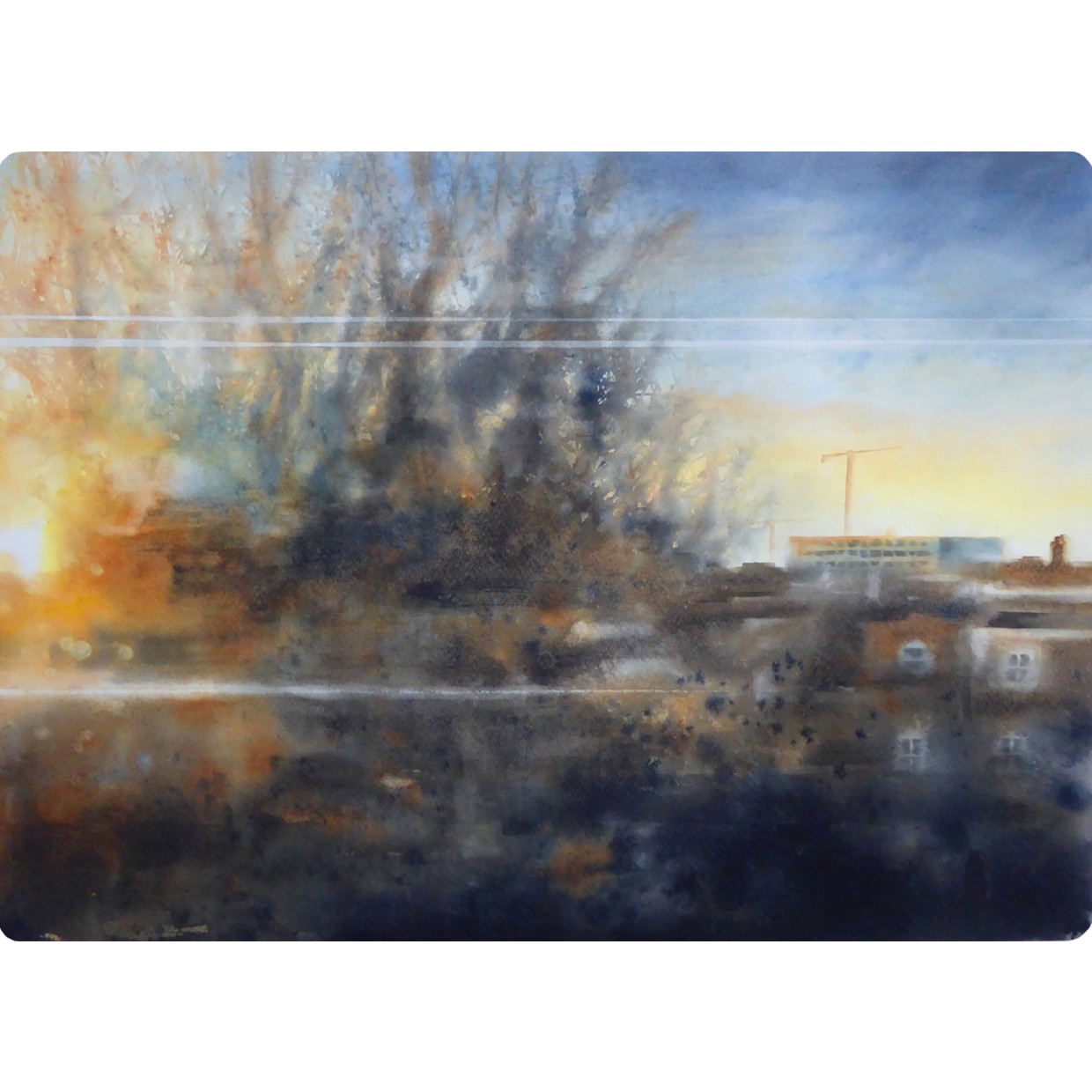 Train Trees – Passing Wimbledon