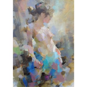 Kneeling Figure in Sunlight